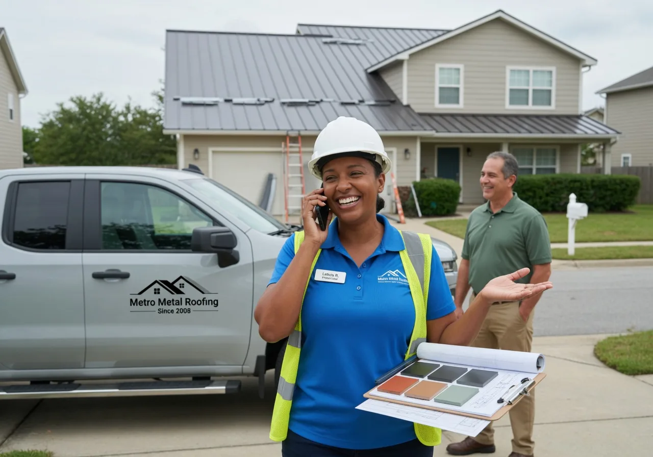 Storm Damage Metal Roof Repair in Columbia City, OR